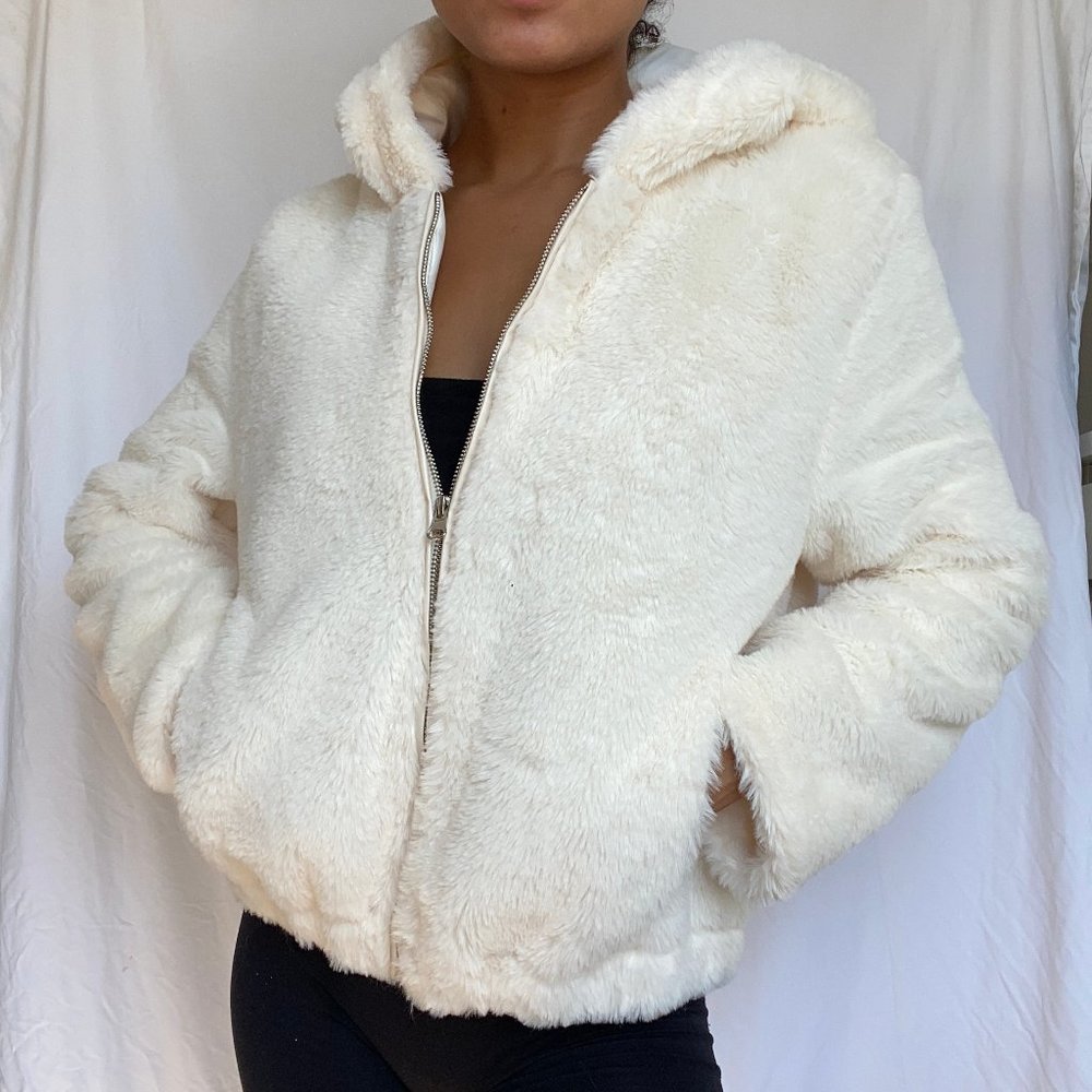Fashion Nova faux fur jacket